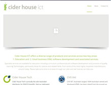 Tablet Screenshot of ciderhouse.com.au